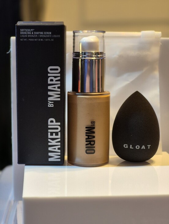 Makeup By Mario Other - Makeup By Mario Soft Sculpt Bronzing & Shaping Serum: Light w/Makeup Sponge, NIB